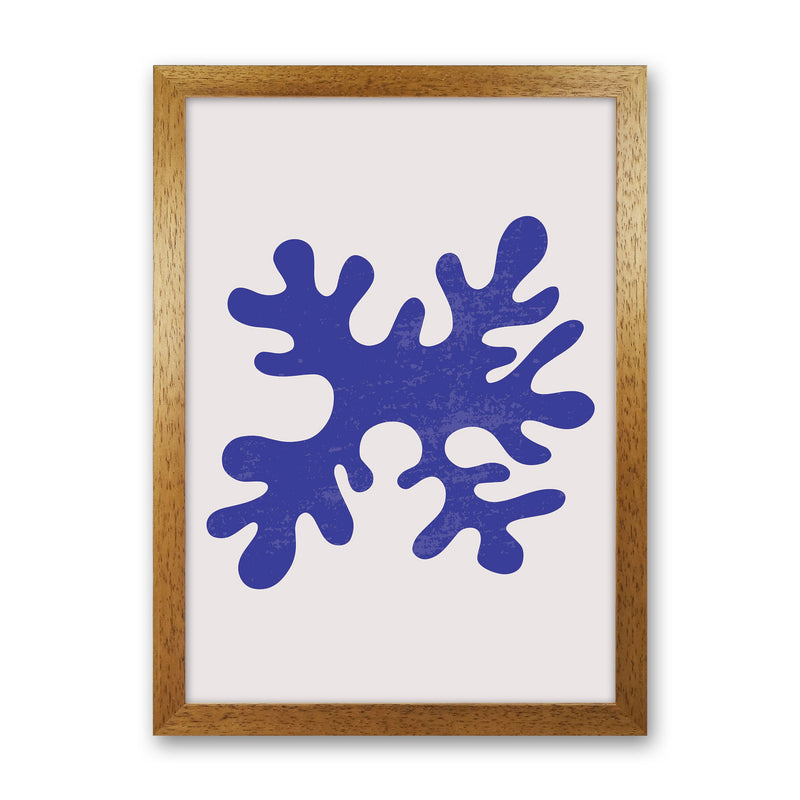 Abstract Blue Algae Art Print by Jason Stanley Oak Grain