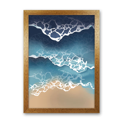Ocean Waves Art Print by Jason Stanley Oak Grain