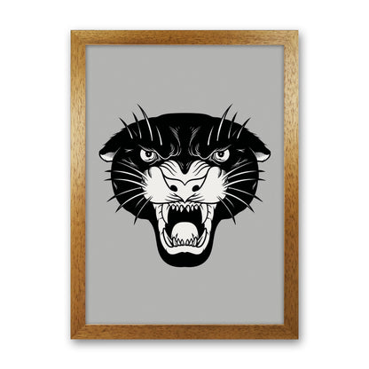 Vintage Panther Art Print by Jason Stanley Oak Grain