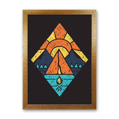 Adventure Is Here Art Print by Jason Stanley Oak Grain