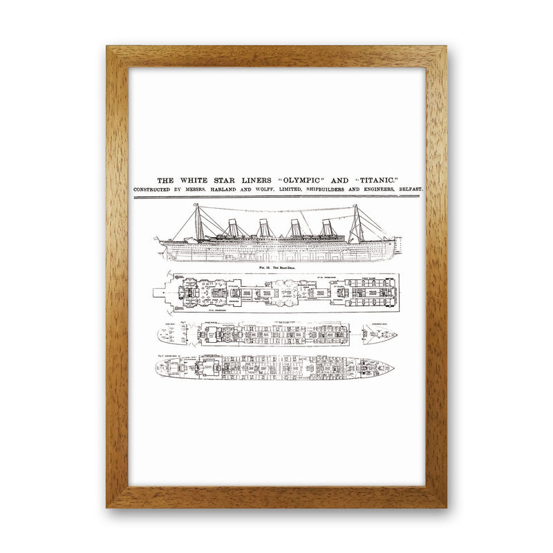Titanic Patent 2 Art Print by Jason Stanley Oak Grain