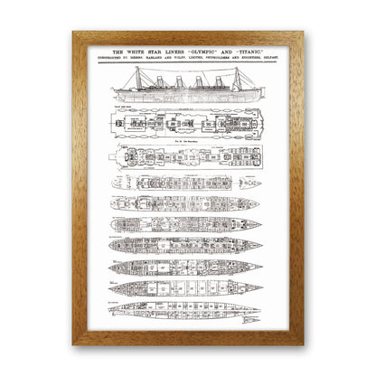 Titanic Patent Art Print by Jason Stanley Oak Grain