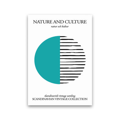 Nature And Culture Scandinavian Collection IV Art Print by Jason Stanley Print Only