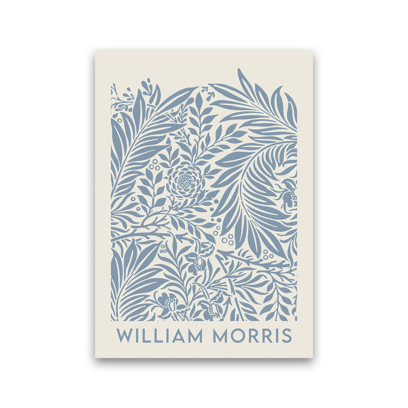 William Morris- Blue Wild Flowers Art Print by Jason Stanley Print Only