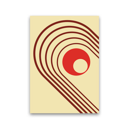 Minimal Geometric Series - 37 Art Print by Jason Stanley Print Only