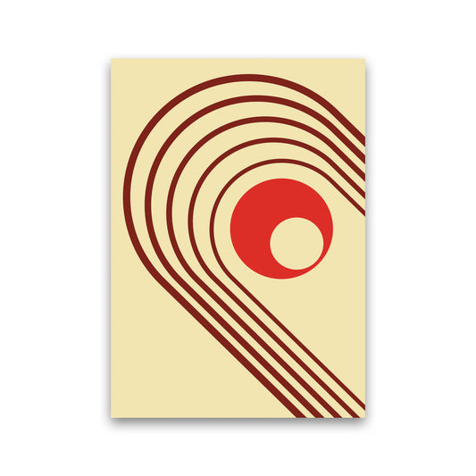 Minimal Geometric Series - 37 Art Print by Jason Stanley Print Only