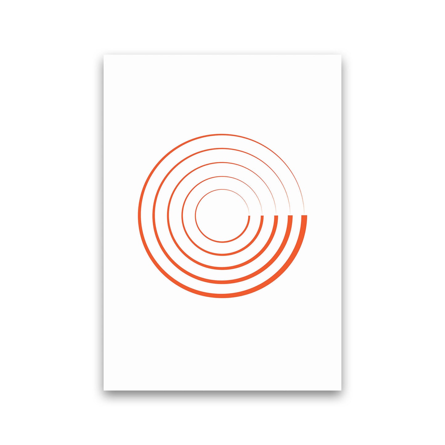 Minimal Geometric Series - 29 Art Print by Jason Stanley Print Only