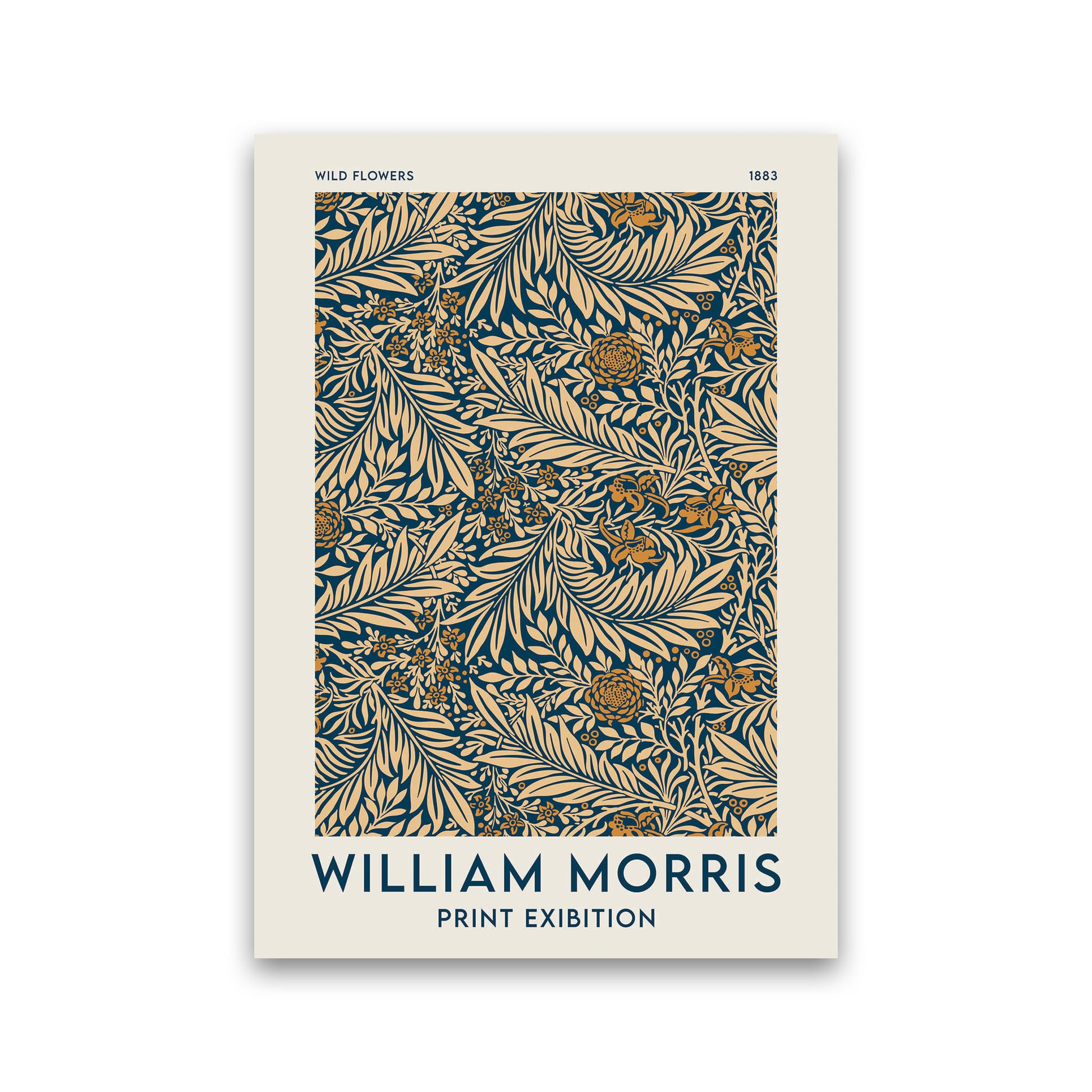 William Morris- Wild Flowers Art Print by Jason Stanley Print Only