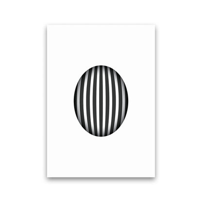 Minimal Geometric Series - 47 Art Print by Jason Stanley Print Only