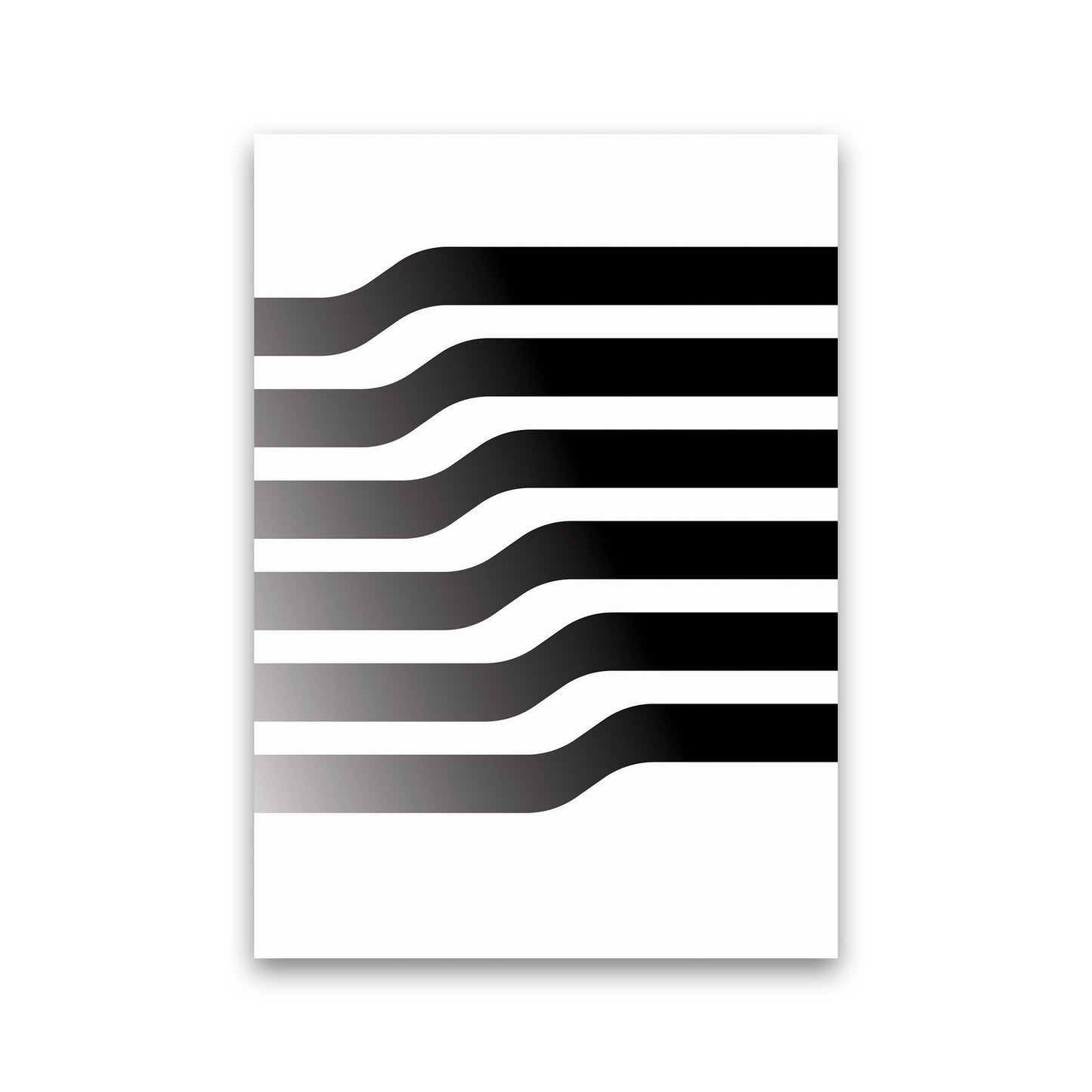 Minimal Geometric Series - 3 Art Print by Jason Stanley Print Only