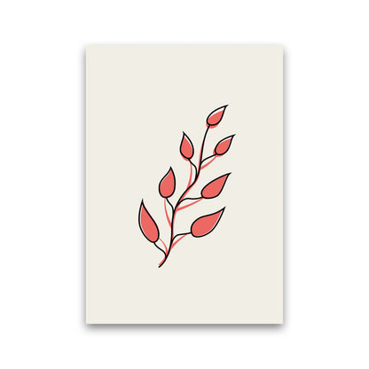 Abstract Tropical Leaves II Art Print by Jason Stanley Print Only
