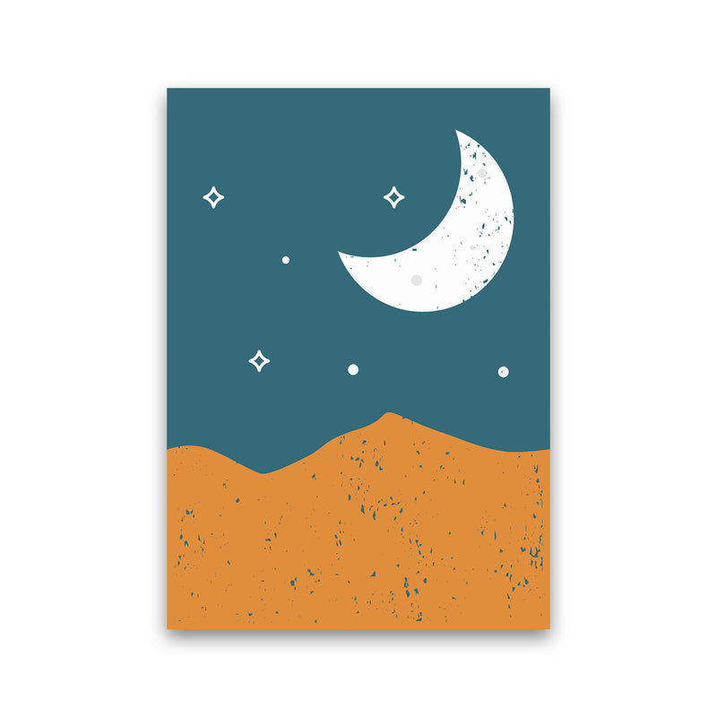 Moonrise Over The Mountain Art Print by Jason Stanley Print Only