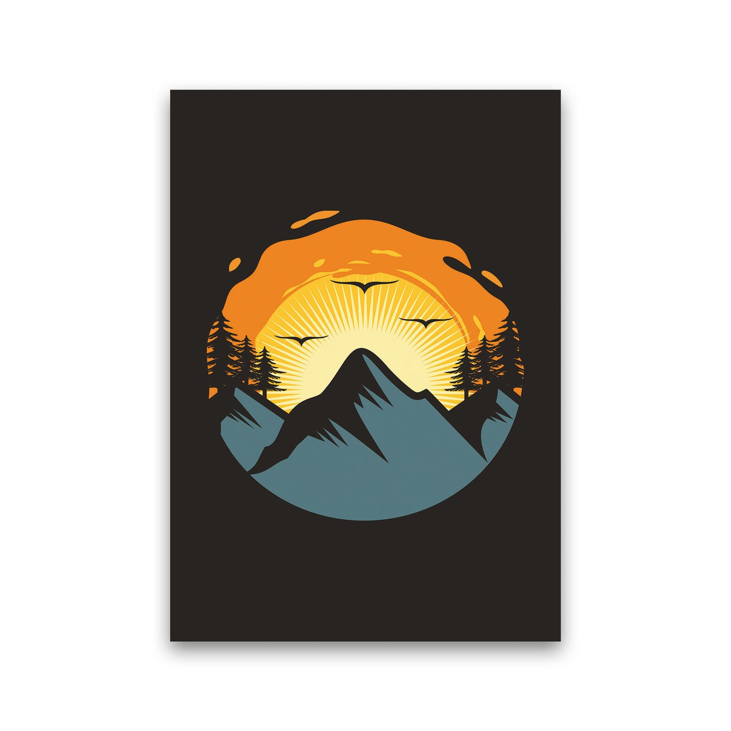 Sensets Are For The Birds Art Print by Jason Stanley Print Only