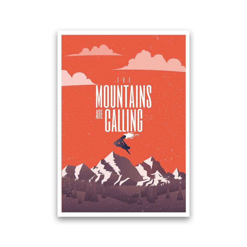 The Mountains Are Calling Art Print by Jason Stanley Print Only
