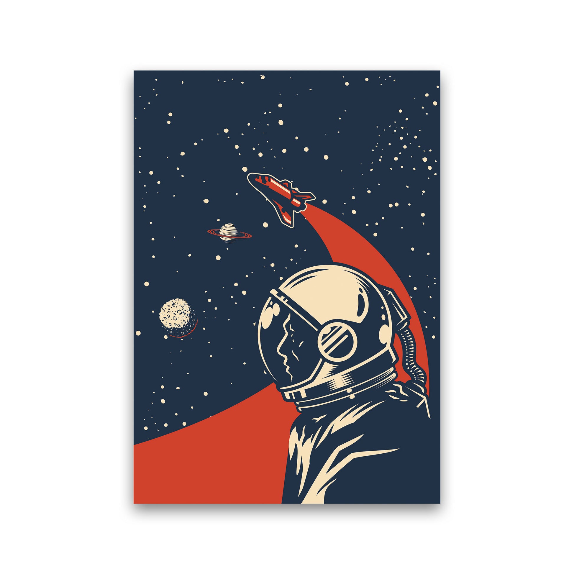 Outer Space Series - #13 Art Print by Jason Stanley Print Only