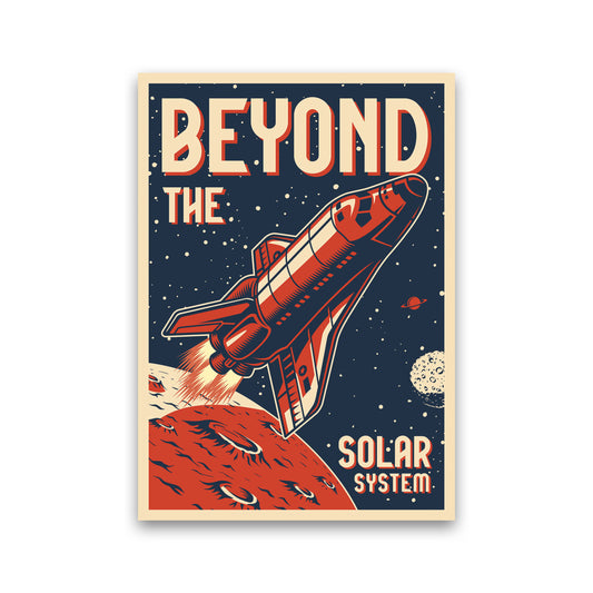 Outer Space Series - #14 Art Print by Jason Stanley Print Only