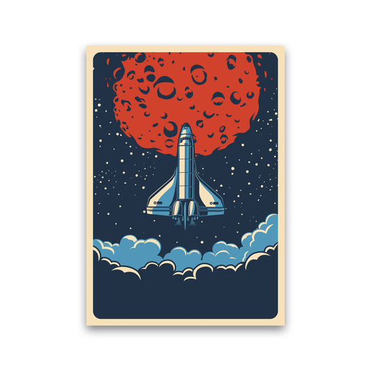 Outer Space Series - #15 Art Print by Jason Stanley Print Only