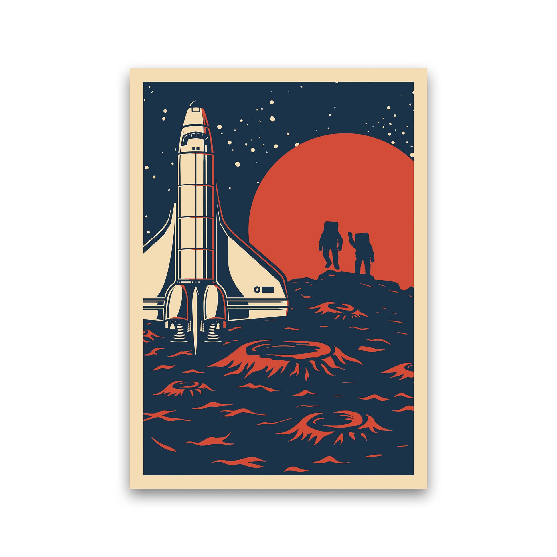Outer Space Series - #10 Art Print by Jason Stanley Print Only