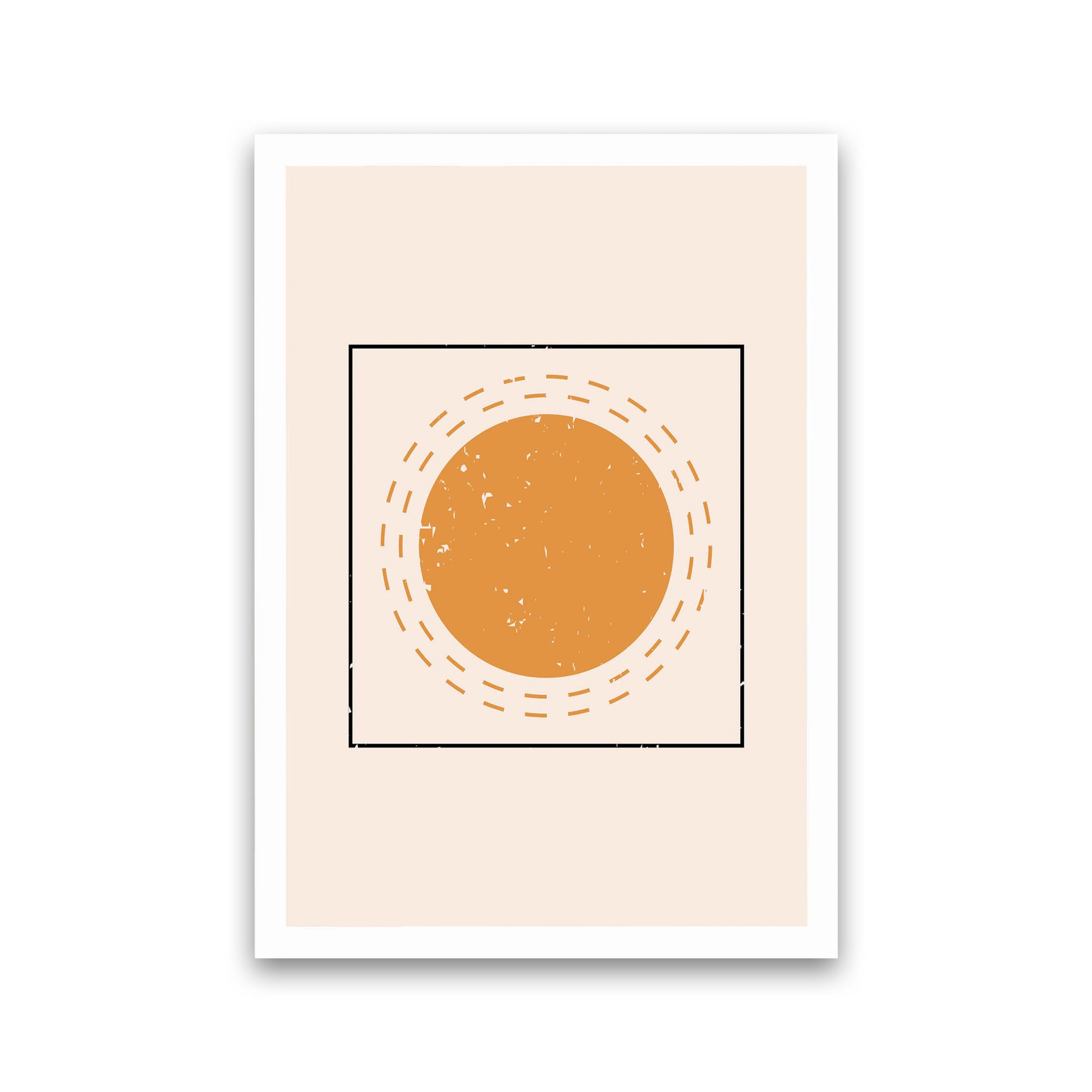 Abstract Sun For The Win Art Print by Jason Stanley Print Only