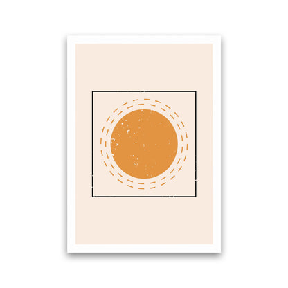 Abstract Sun For The Win Art Print by Jason Stanley Print Only