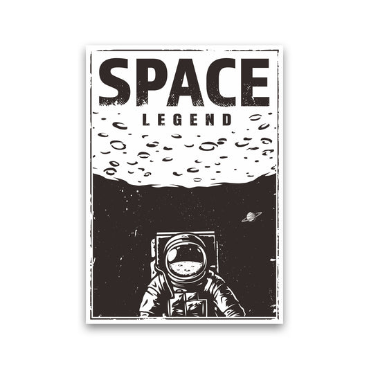 Outer Space Series - #19 Art Print by Jason Stanley Print Only