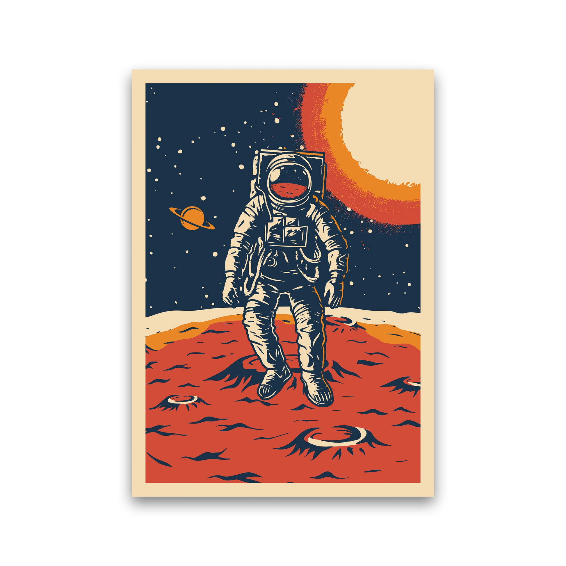 Outer Space Series - #11 Art Print by Jason Stanley Print Only