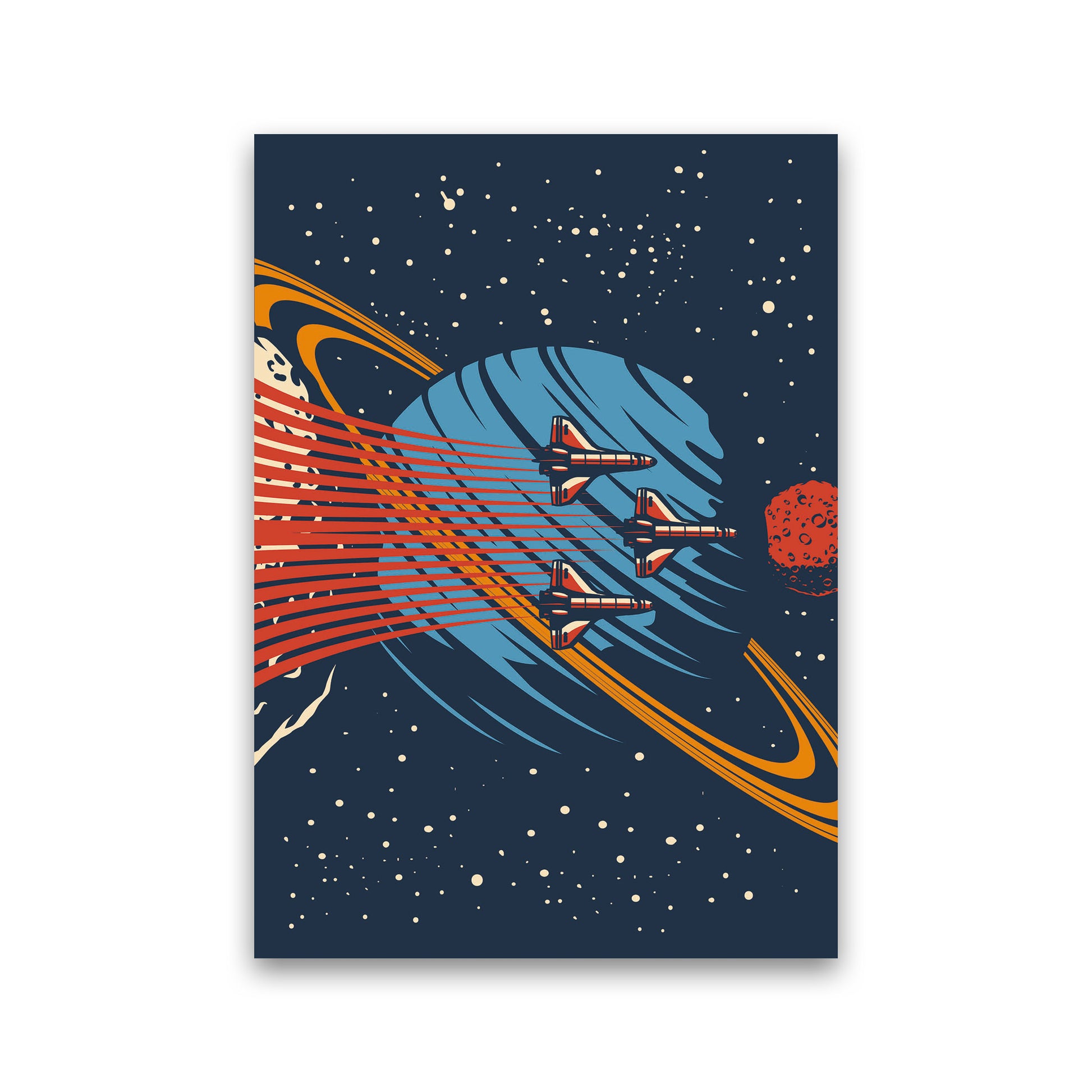 Outer Space Series - #3 Art Print by Jason Stanley Print Only