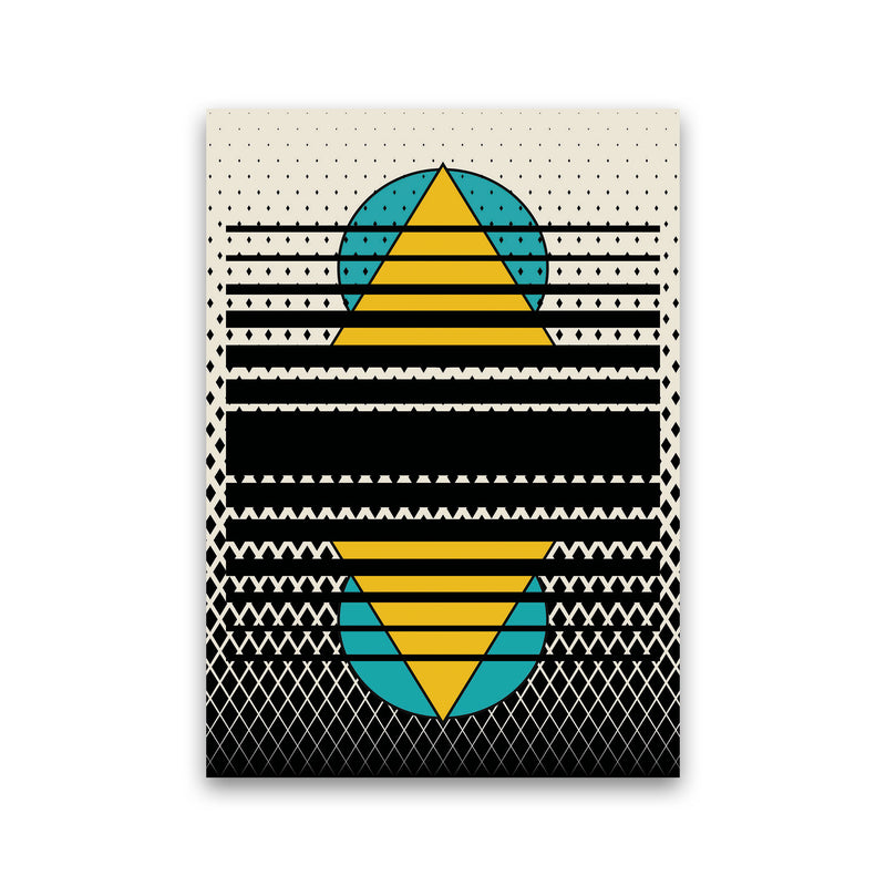Geometric Suns Pattern Art Print by Jason Stanley Print Only