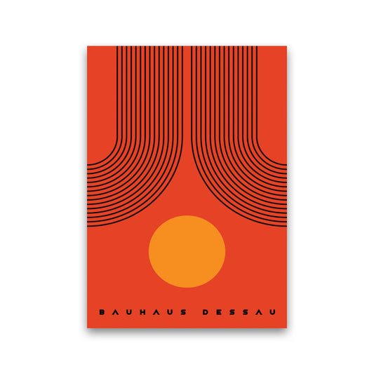 Bauhaus Design IIIIII Art Print by Jason Stanley Print Only