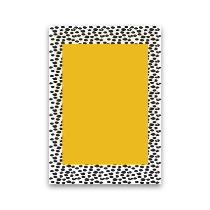 Minimal Yellow Poster Art Print by Jason Stanley Print Only