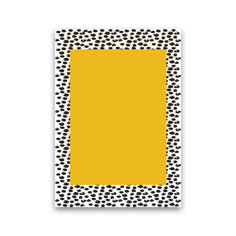 Minimal Yellow Poster Art Print by Jason Stanley Print Only