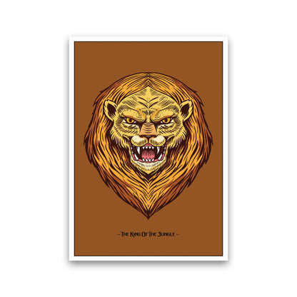 The King Of The Jungle Art Print by Jason Stanley Print Only