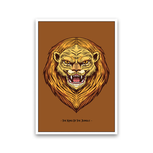 The King Of The Jungle Art Print by Jason Stanley Print Only