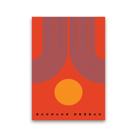 Bauhaus Design IIIII Art Print by Jason Stanley Print Only