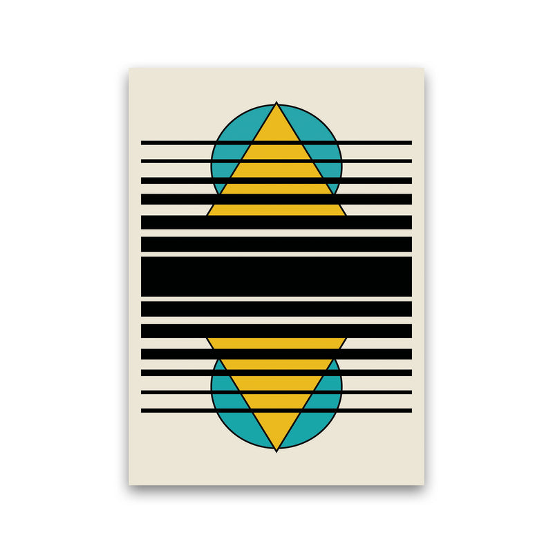 Geometric Suns. IIII Art Print by Jason Stanley Print Only