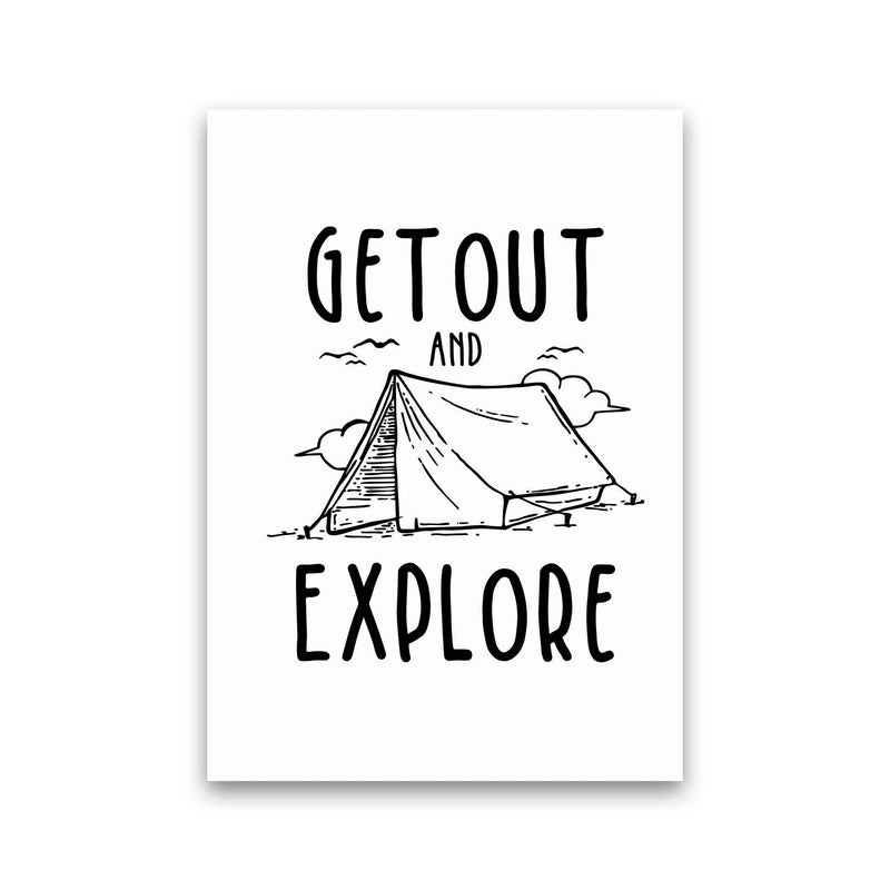 Get Out And Explore Art Print by Jason Stanley Print Only
