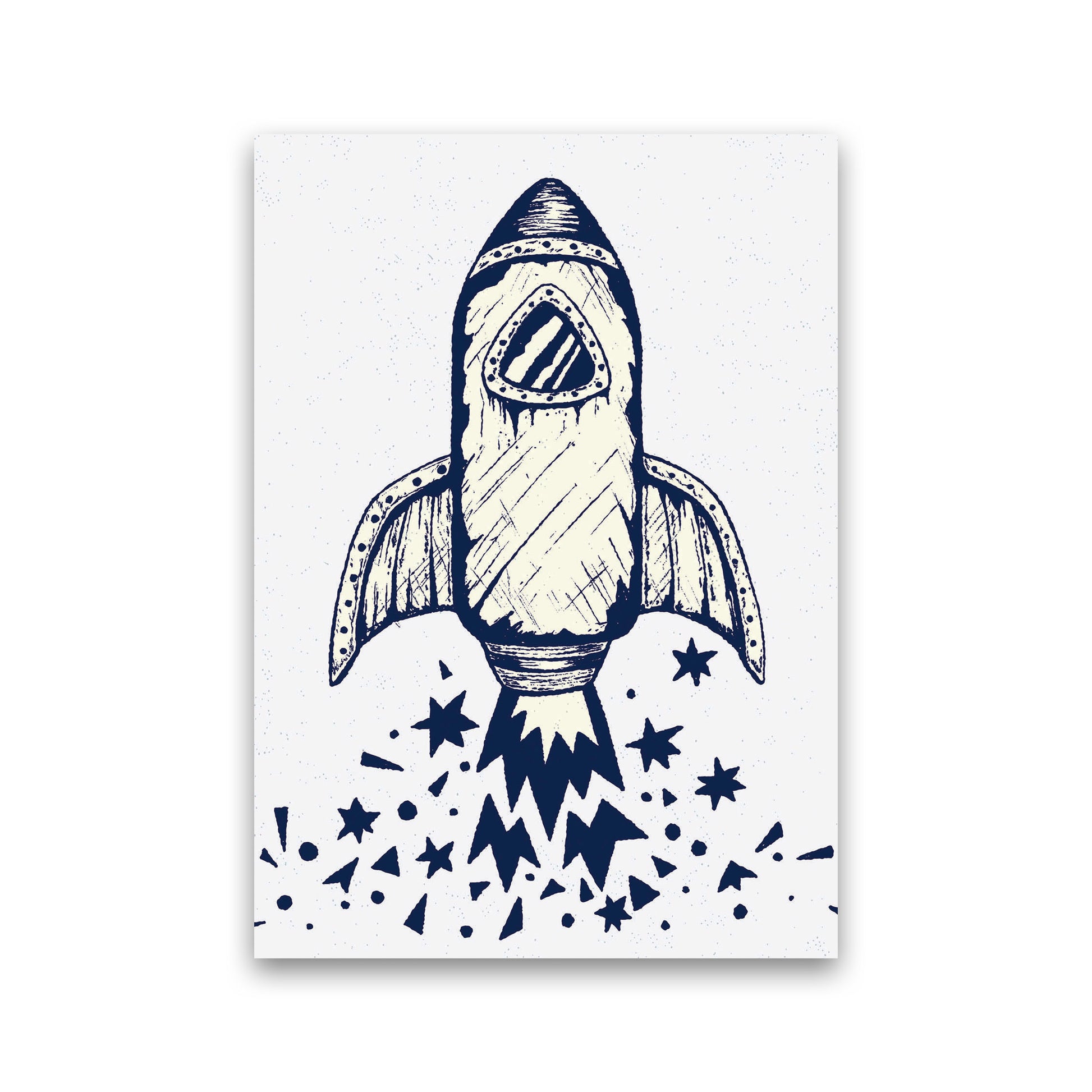 5-4-3-2-1-Blastoff Art Print by Jason Stanley Print Only