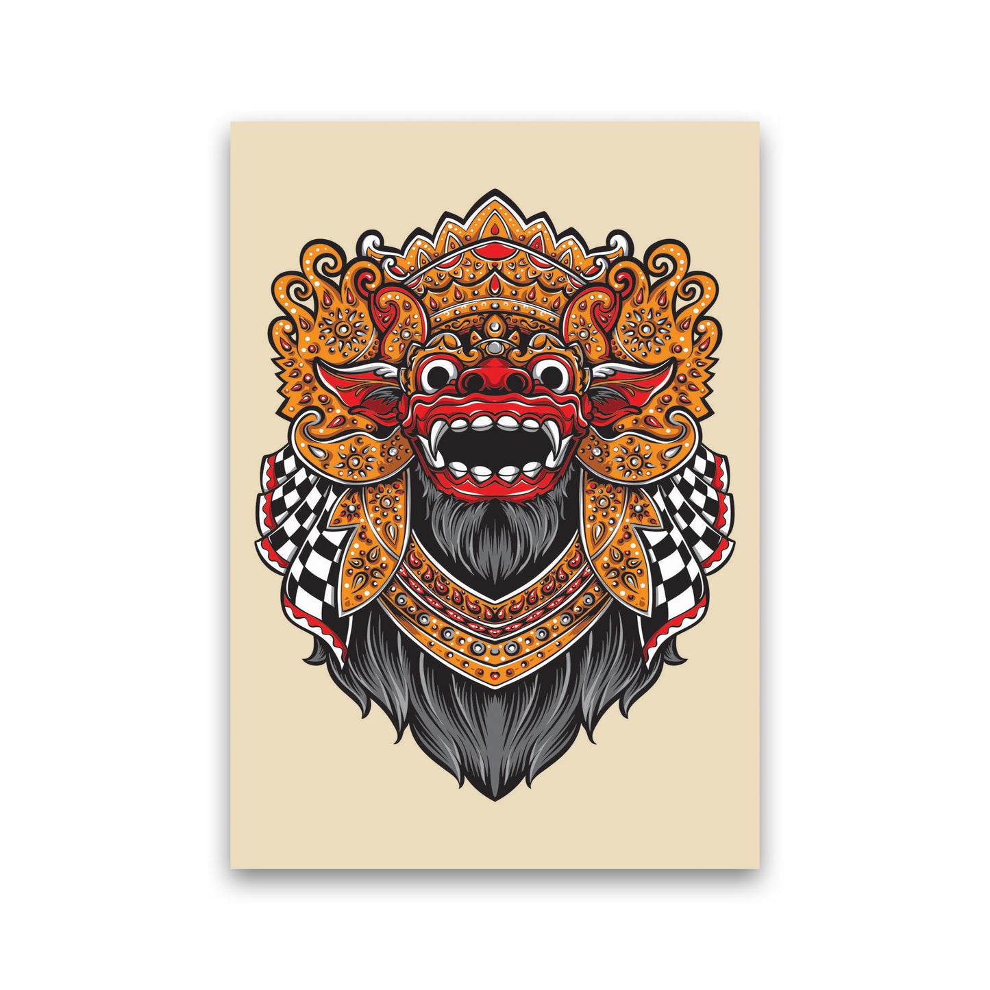 Balinese Mythology Art Print by Jason Stanley Print Only