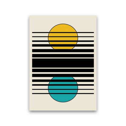 Geometric Suns III Art Print by Jason Stanley Print Only