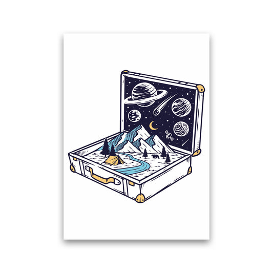 Carry On Carry All Art Print by Jason Stanley Print Only