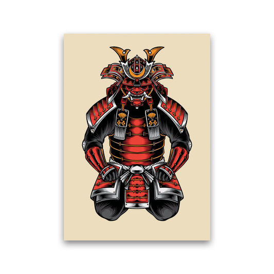 Japanese Samurai Art Print by Jason Stanley Print Only