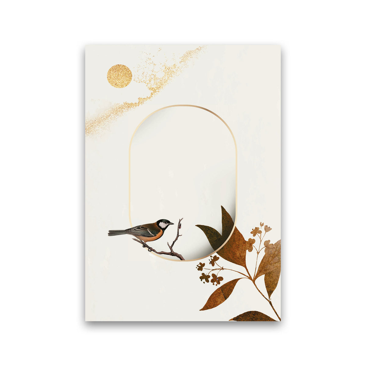 Bird On A Branch Art Print by Jason Stanley Print Only
