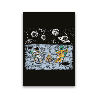 Space Camp Vibes Art Print by Jason Stanley Print Only