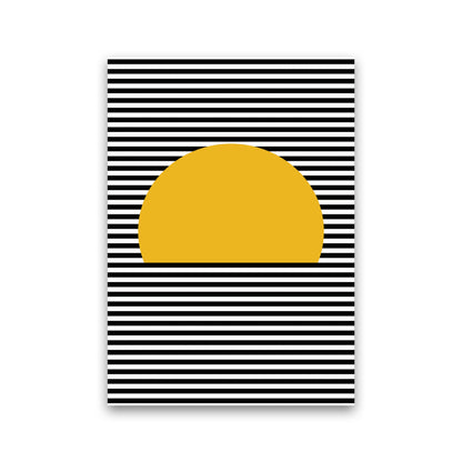 Sunset Line Art Art Print by Jason Stanley Print Only