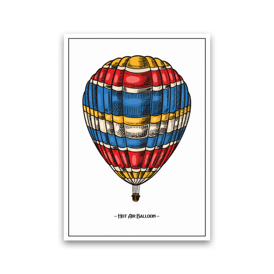 Hot Air Balloon Art Print by Jason Stanley Print Only