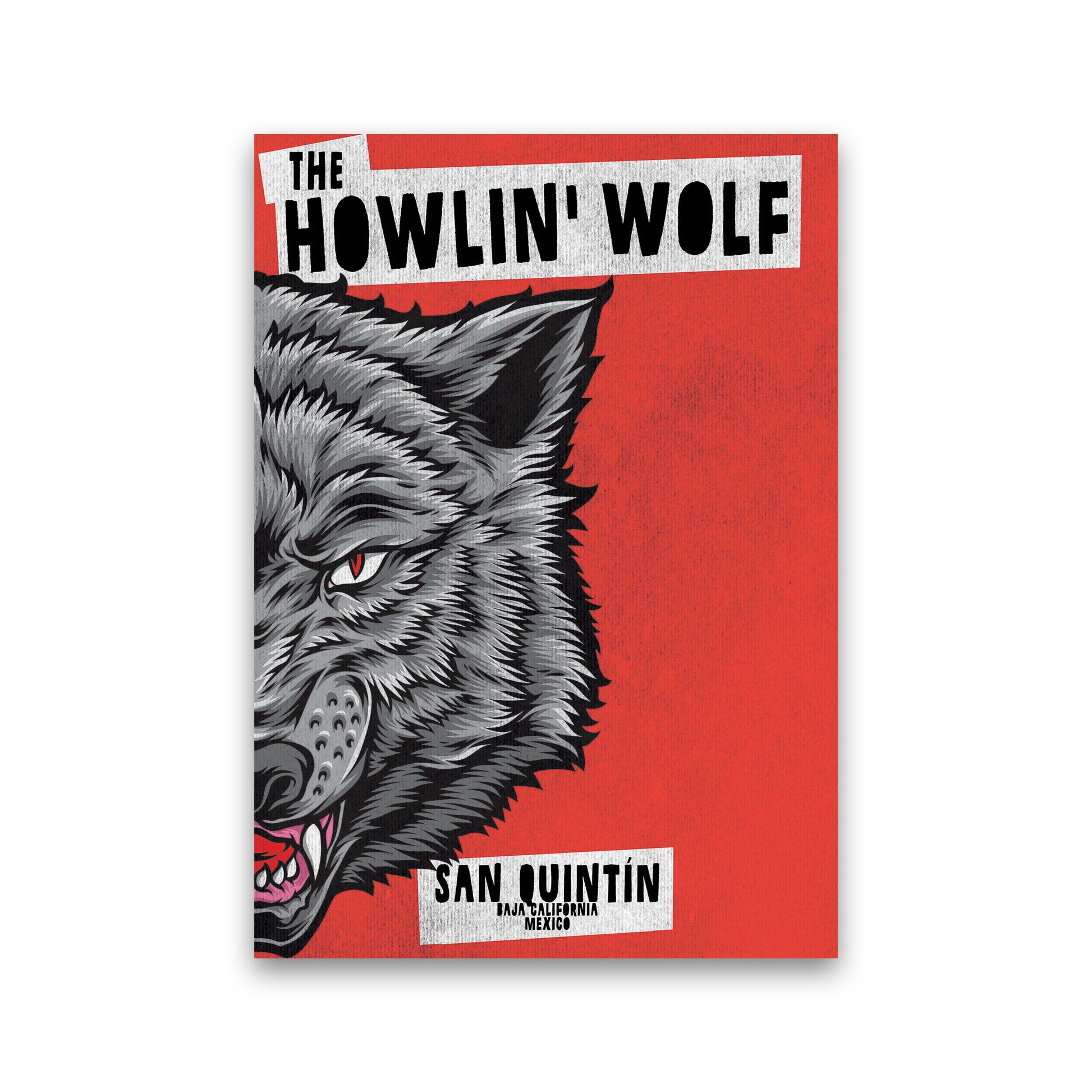 The Howlin Wolf Art Print by Jason Stanley Print Only