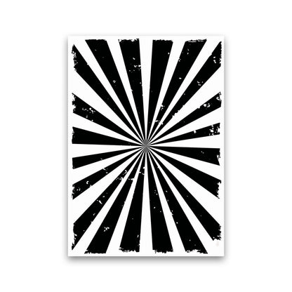 Black Sun Rays Art Print by Jason Stanley Print Only
