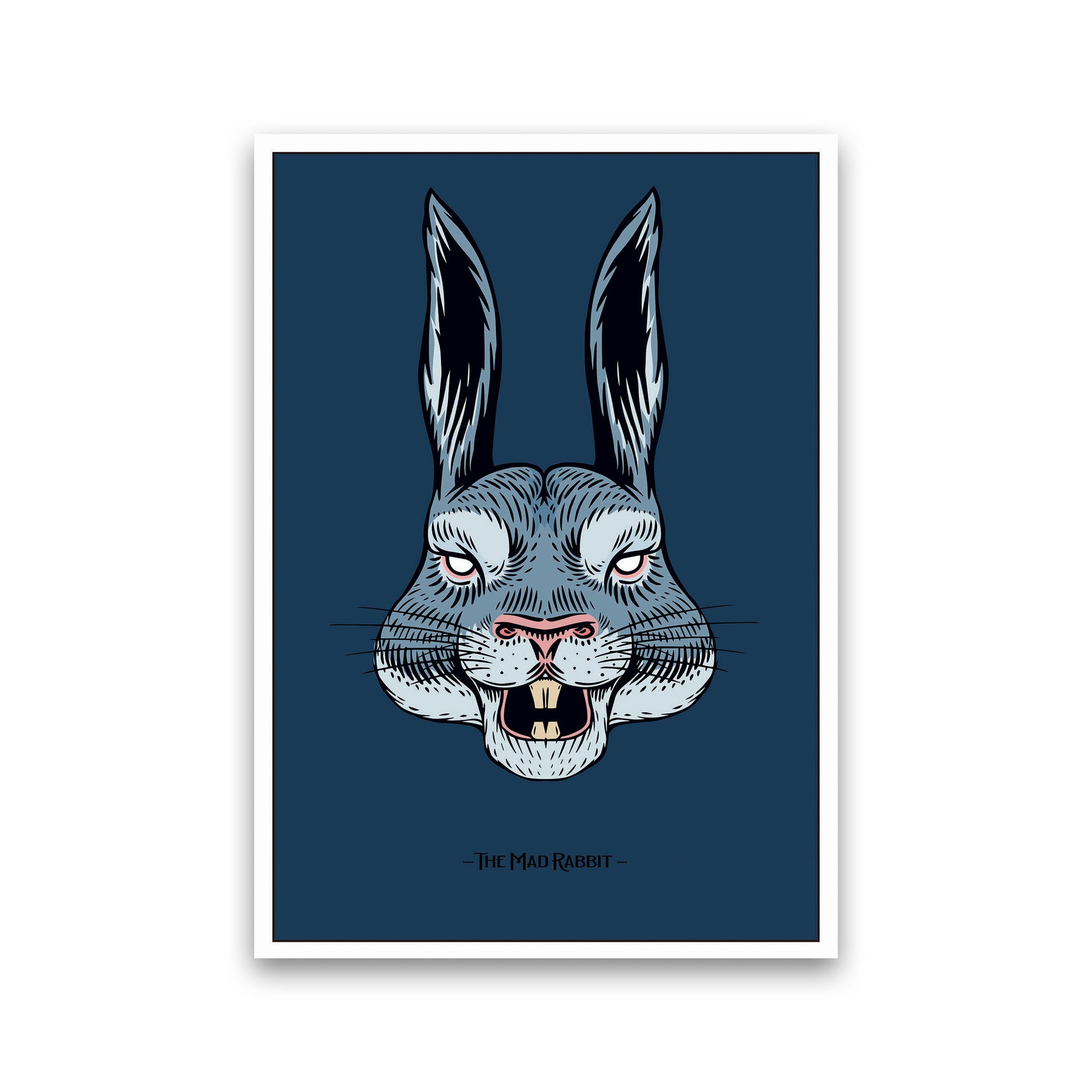 The Mad Rabbit Art Print by Jason Stanley Print Only