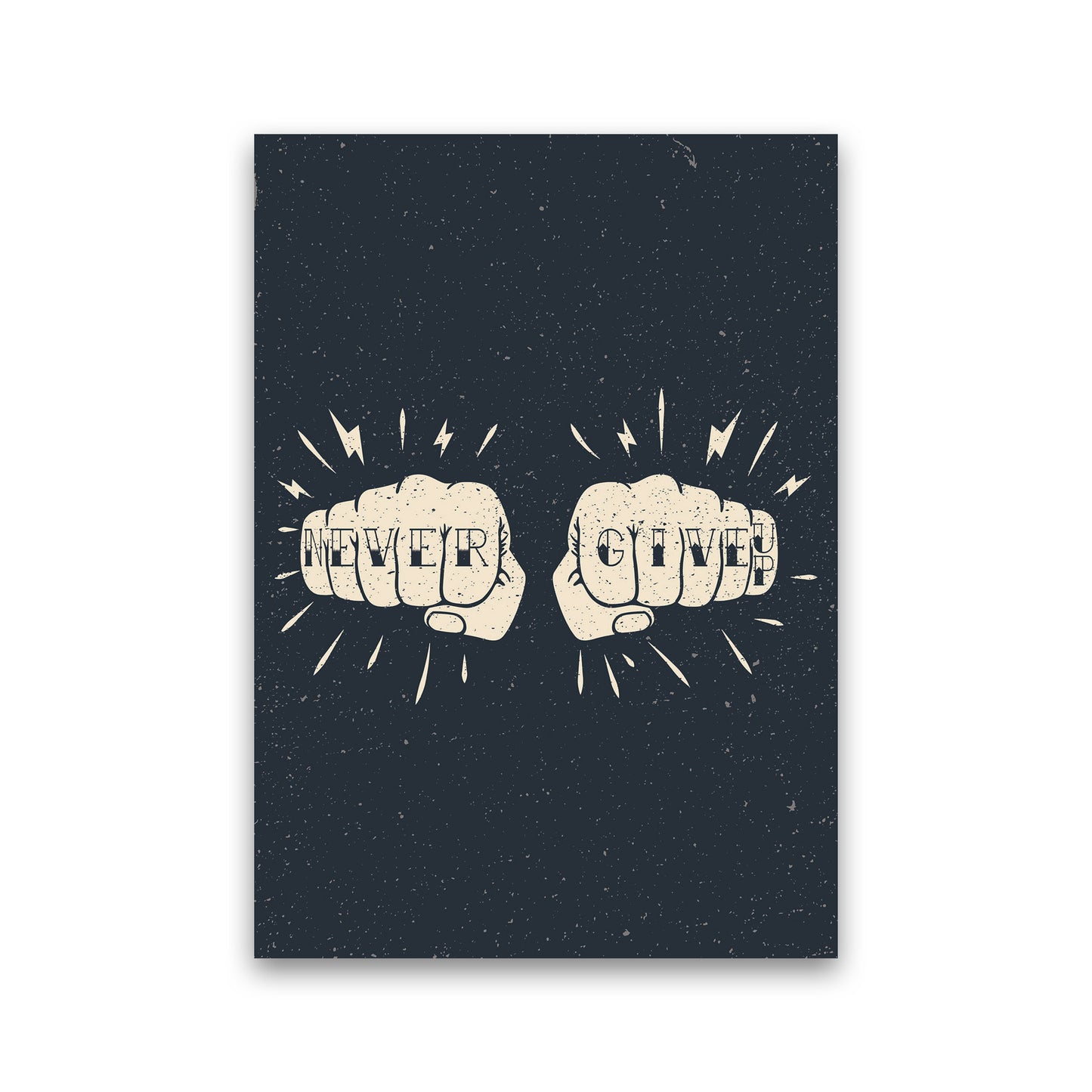 Never Give Up! Art Print by Jason Stanley Print Only