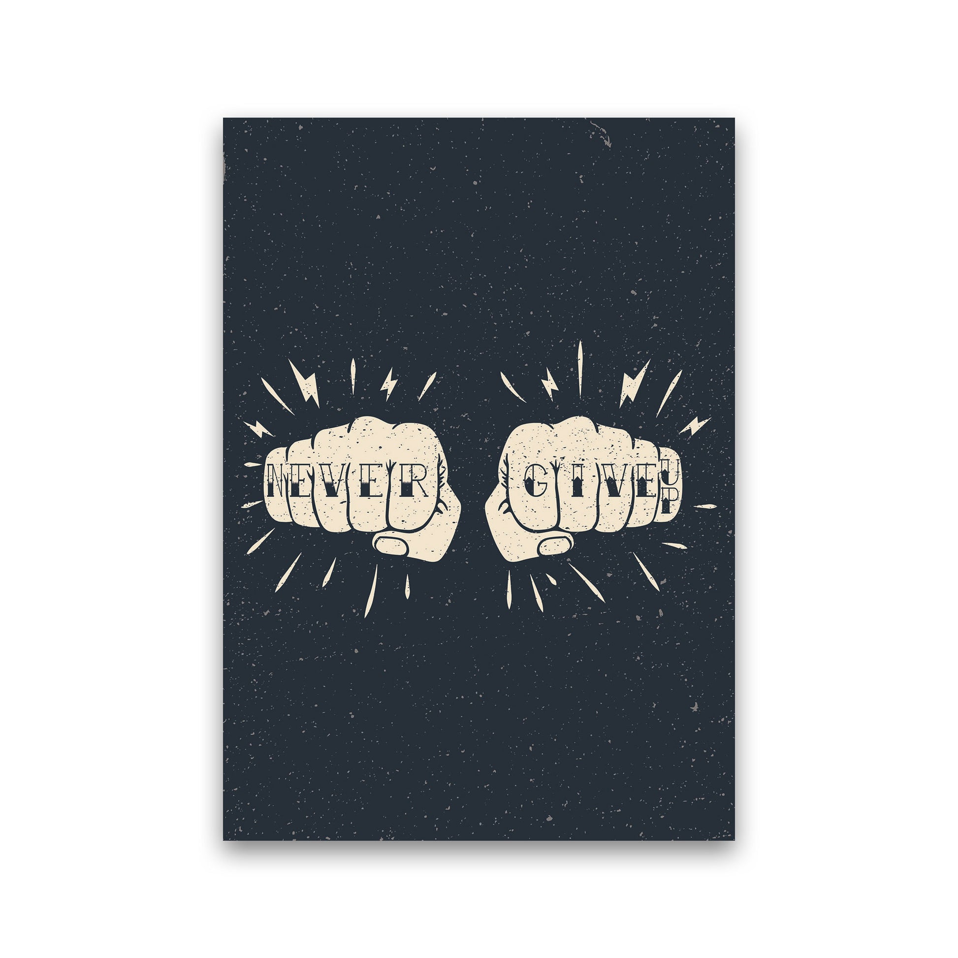 Never Give Up! Art Print by Jason Stanley Print Only